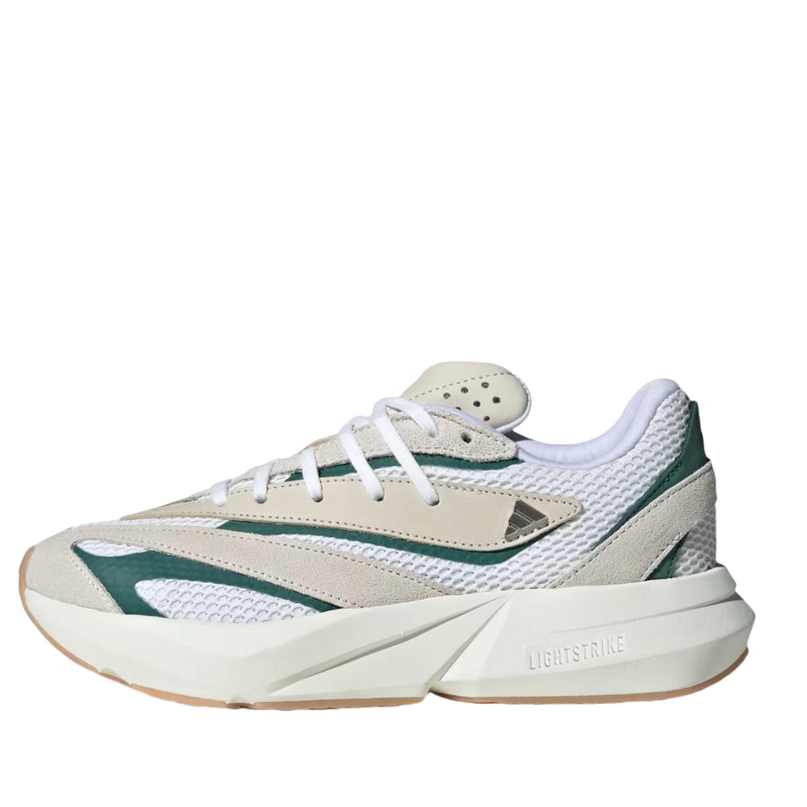 アディダス adidas Women's Lightstride "Off White/Silver Metallic/Collegiate Green" JH6961
