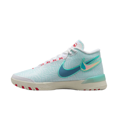 ナイキ レブロン Nike LeBron NXXT Genisus "White/Aurora Green/Siren Red/Aegean Storm" HF0711-101