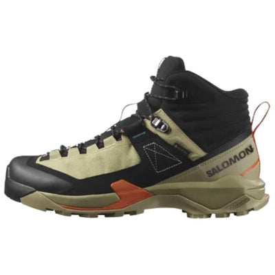 サロモン Salomon × Ultra Alpine Mid GORE-TEX "Sponge/Black/Red Orange" L47686600
