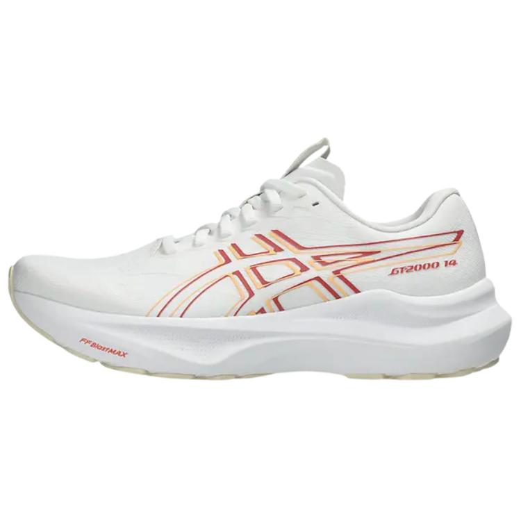 アシックス GT-2000 Asics Women's GT-2000 14 "White/Dark Pink Clay" 1012B843-101