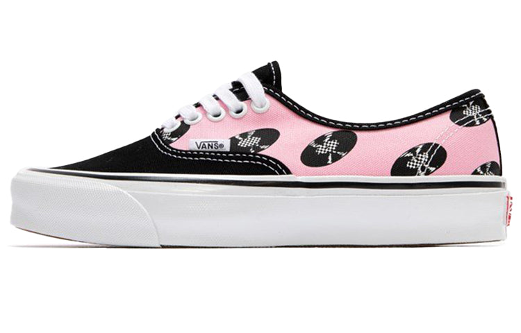 ヴァンズ オーセンティック WACKO MARIA × VANS VAULT OG AUTHENTIC LX "PINK-RECORDS" VN0A4BV9594