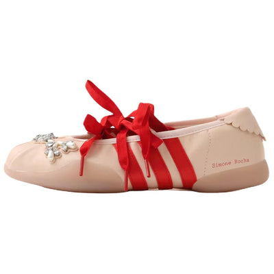 アディダス テコンドー Simone Rocha × adidas Women's Taekwondo Ballerina "Light Pink/Red" KJ5249