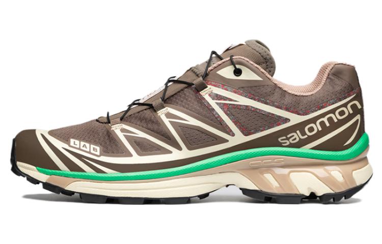 サロモン XT-6 Salomon XT-6 Mindful "Falcon/Almond Milk/Bright Green" L47312000