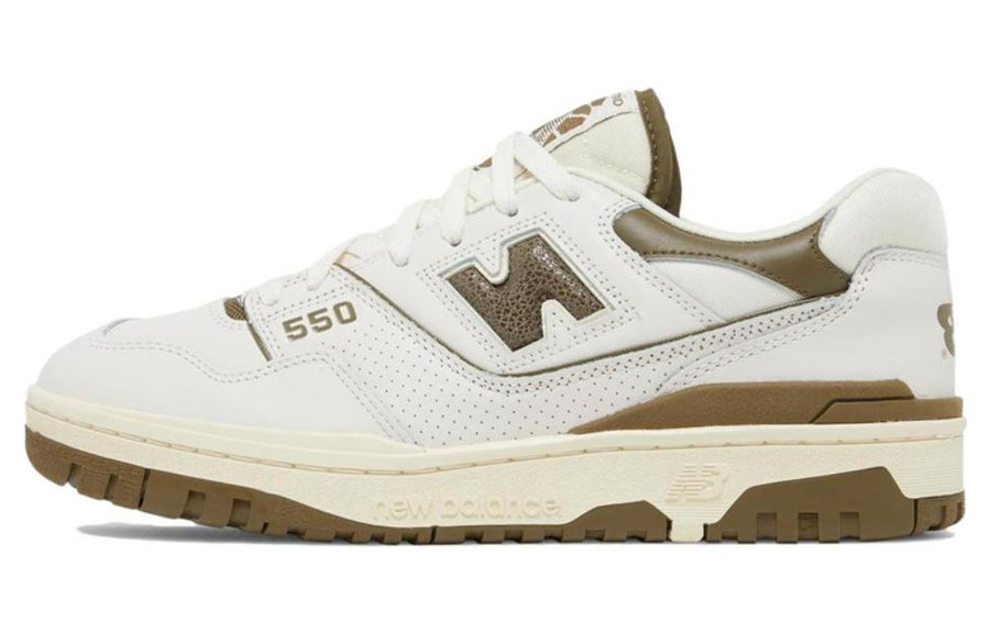 ニューバランス 550 Aime Leon Dore × New Balance 550 "White/Olive" BB550AD1