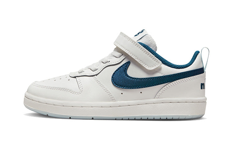 ナイキ Nike PS Court Borough Low 2 SE "Summit White/Valerian Blue" DQ5980-100