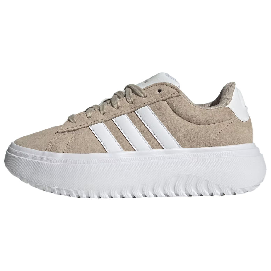 アディダス adidas Women's Grand Court Platform "Wonder Beige/Footwear White" IH2408