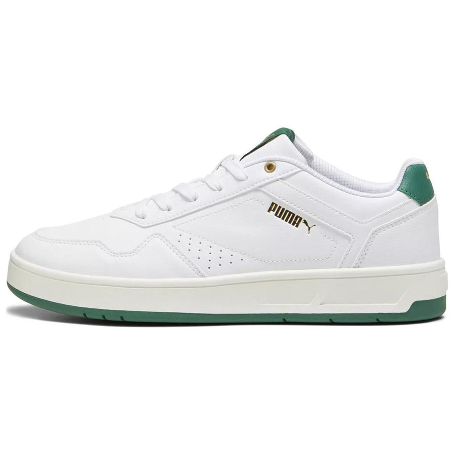 プーマ Puma Court Classic "Puma White/Vine/Puma Gold" 395018-03