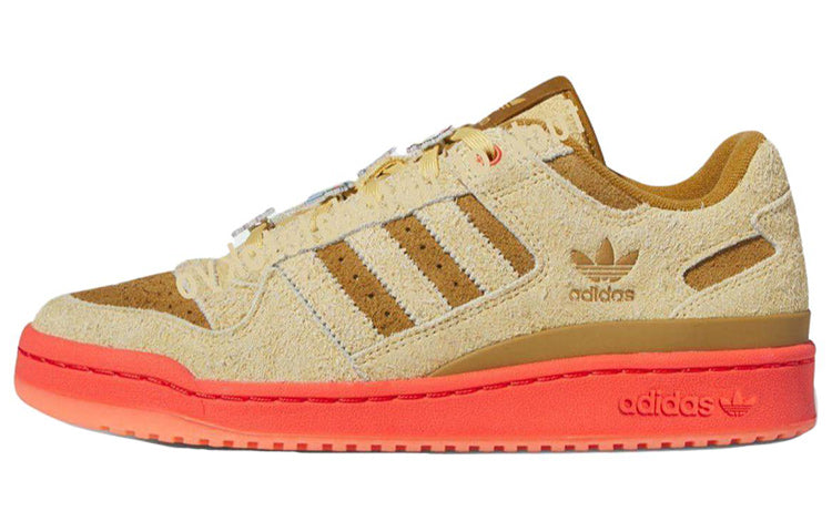アディダス フォーラム The Grinch × adidas Forum Low CL "Oat/Bright Red/Bronze Strata" ID8896