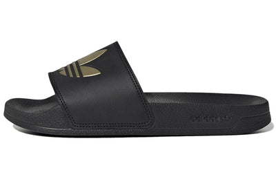 アディダス adidas Women's Adilette Lite Slides "Core Black/Matte Gold" GZ6196