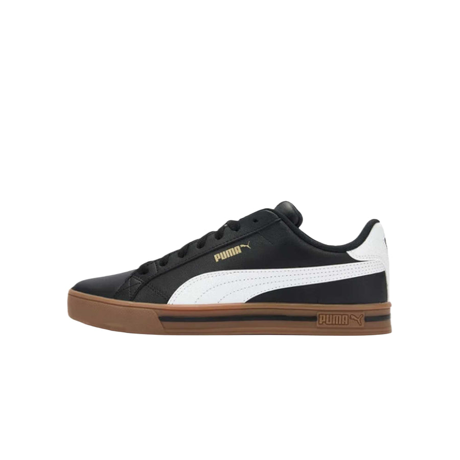 プーマ Puma Smash Vulc V3 Low "PUMA Black/PUMA White/PUMA Gold" 380752-23