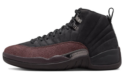 エアジョーダン12 A Ma Maniere × Nike Women's Air Jordan 12 "Black and Burgundy Crush" DV6989-001