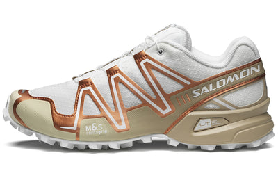 サロモン スピードクロス Salomon Speedcross 3 Metallic "White/White Pepper/Almond Milk" L47430600