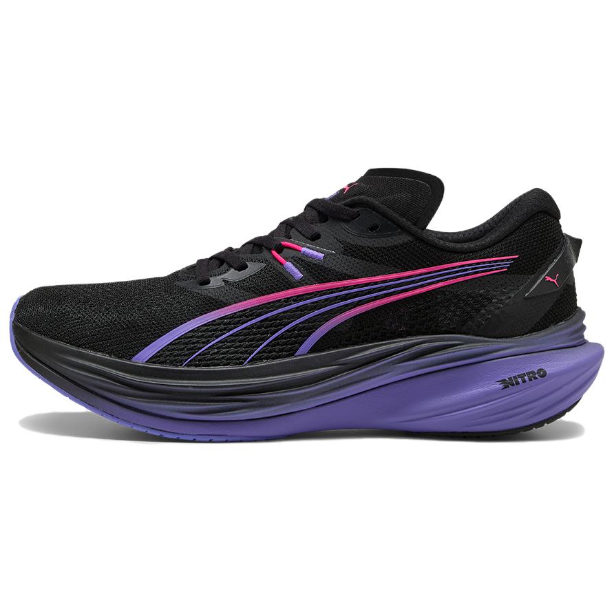 プーマ Puma Deviate Nitro 3 DT "PUMA Black/Dark Amethyst" 312367-01