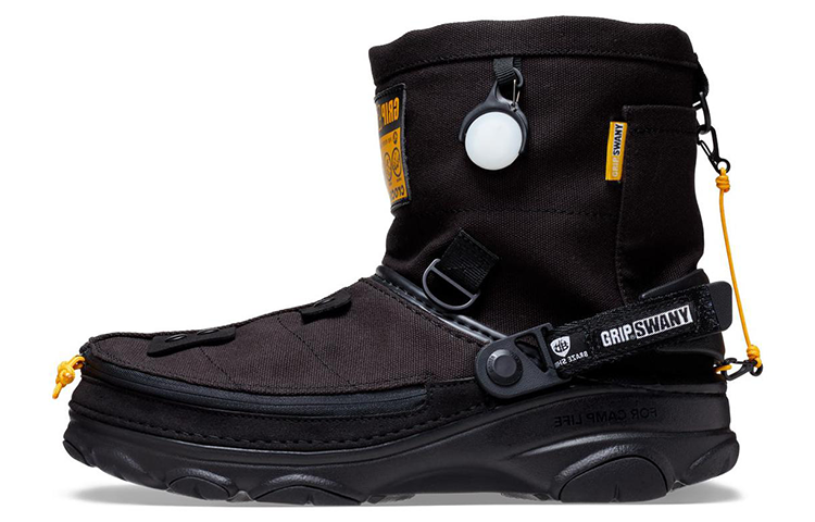 クロックス クラシック クロッグ Grip Swany × atmos × Crocs Classic All-Terrain Clog "Black" 208017-001
