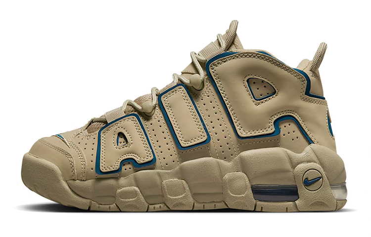ナイキ エア モア アップテンポ Nike GS Air More Uptempo "Limestone/Valerian Blue" DQ6200-200