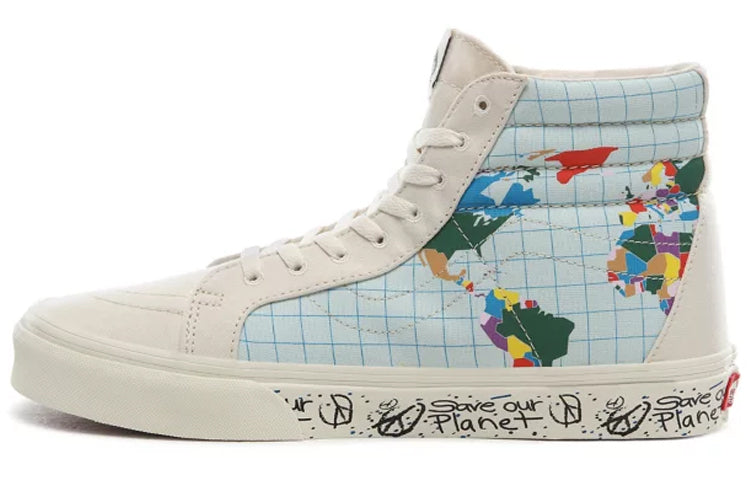 ヴァンズ スケートハイ Vans Sk8-Hi Re-Issue Save Our Planet "Multi" VN0A4BV8T2V