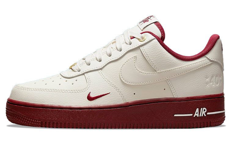 ナイキ エアフォース1 Nike Women's Air Force 1 Low 40th Anniversary "Sail/Team Red" DQ7582-100