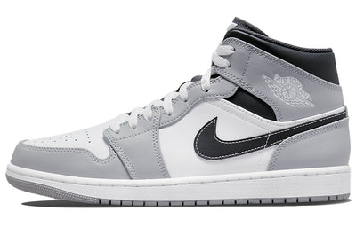 エアジョーダン1 Nike Air Jordan 1 Mid "Grey White/Anthracite" 554724-078