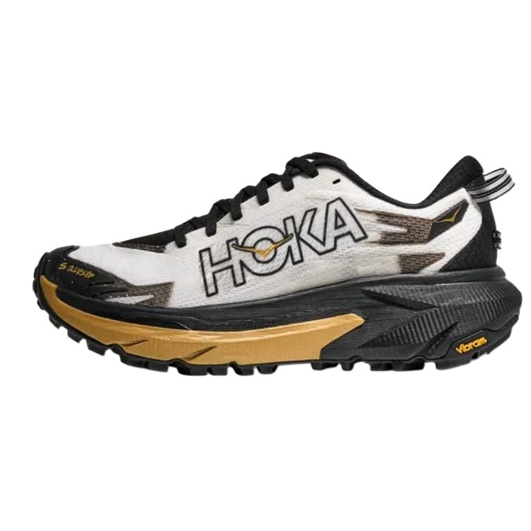 ホカ Hoka Women's Mafate 5 Koshi Tan-Tan "Black/Gold" 1168723-BKGD