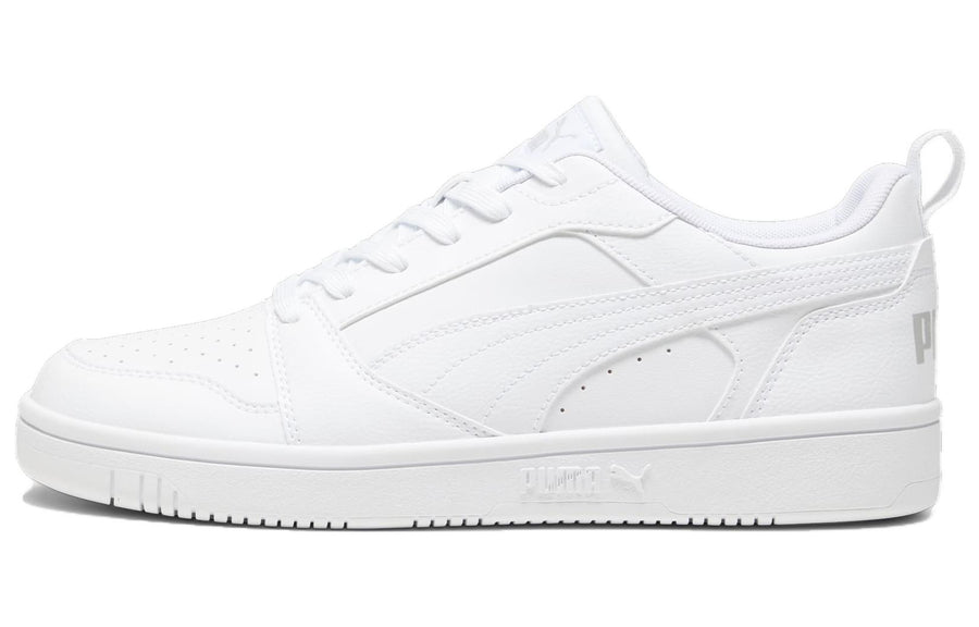 プーマ Puma Rebound V6 Low "Puma White/Cool Light Gray" 392328-03
