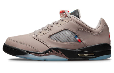 エアジョーダン5 Paris Saint-Germain (PSG) × Nike Air Jordan 5 Retro Low "Pumice/Game Royal-Black-Plum Eclipse" DX6325-204