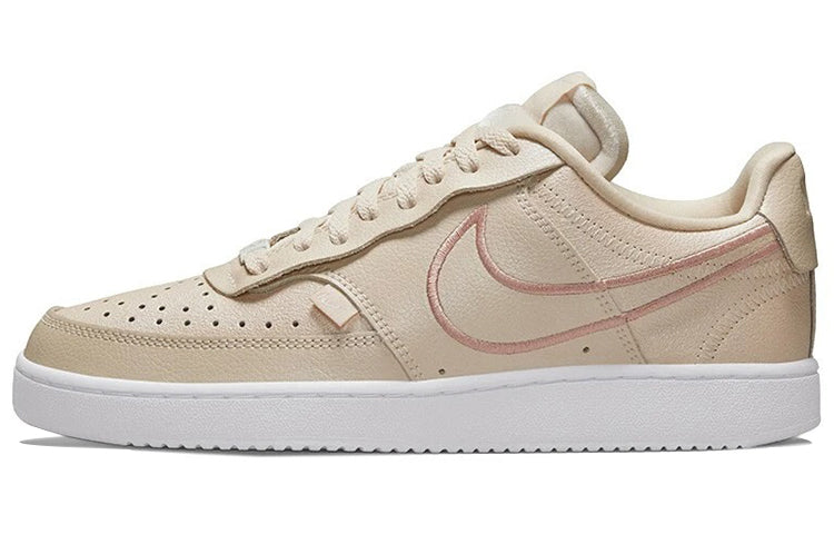 ナイキ コートビジョン Nike Women's Court Vision Low Premium "Pearl White/Sail/White/Metallic Red Bronze" DM0838-200