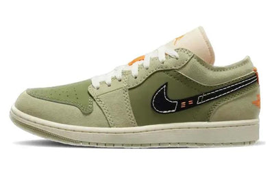 エアジョーダン1 Nike Air Jordan 1 Low SE Craft "Light Olive/Black" FD6819-300