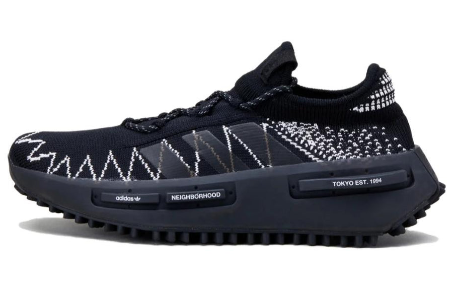 アディダス NMD NEIGHBORHOOD × adidas NMD S1 Knit "Black" ID4854