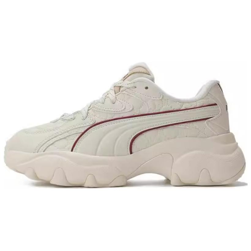 プーマ Puma Women's Pulsar Lite "Frosted Ivory/Team Regal Red/Granola" 401859-01