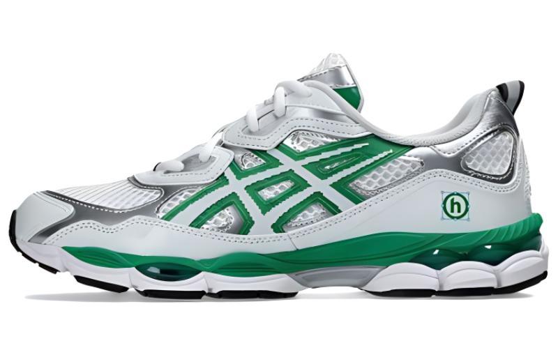 アシックス ゲルNYC Hidden NY × Asics Gel-NYC "White/Green" 1201B001-100