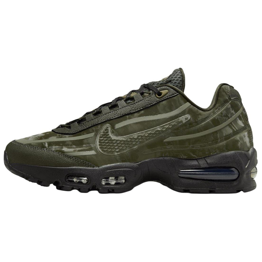ナイキ エアマックス95 Worksout × Nike Air Max 95 Big Bubble "Uniform/Medium Olive and Sequoia" HQ0263-300