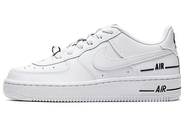 ナイキ エアフォース1 Nike GS Air Force 1 LV8 3 "Whit/Black" CJ4092-100