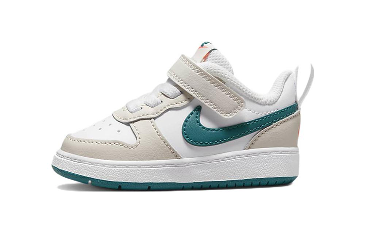 ナイキ Nike TD Court Borough Low 2 "hantom/White/Total Orange/Bright Spruce" BQ5453-017