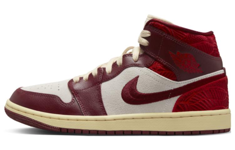 エアジョーダン1 Nike Women's Air Jordan 1 Mid SE "Tiki Leaf" DZ2820-601