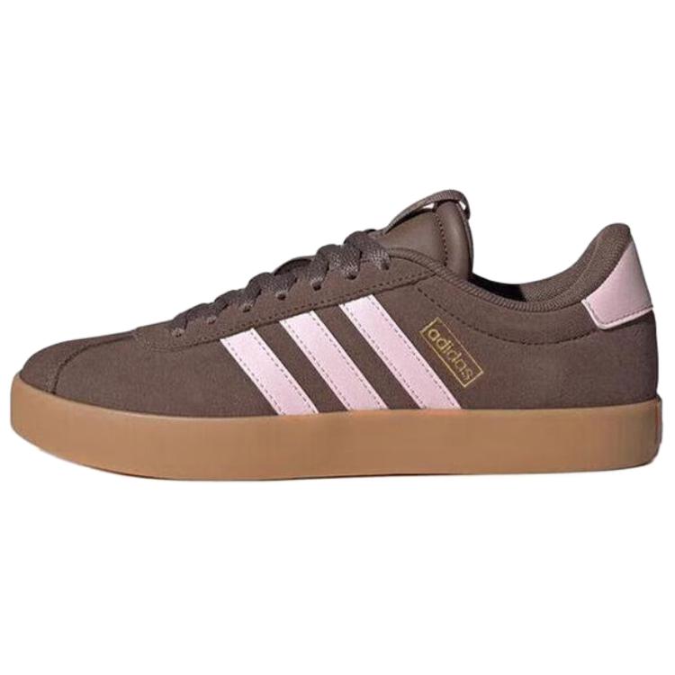 アディダス adidas Women's VL Court 3.0 "Earth Strata/Clear Pink/Gold Metallic" IH6516