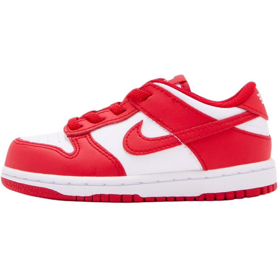 ナイキ ダンク Nike TD Dunk Low "White/White/University Red" FB9107-119