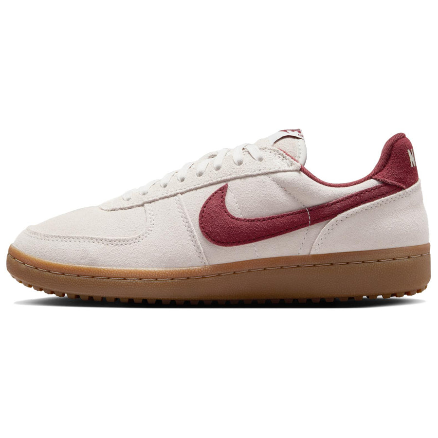 ナイキ フィールドジェネラル Nike Women's Field General Suede "Light Bone/Gum Dark Brown/Dark Team Red" IF1743-001