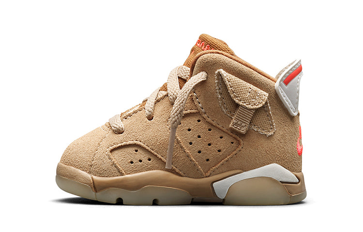エアジョーダン6 Travis Scott × Nike TD Air Jordan 6 "British Khaki" DH0692-200