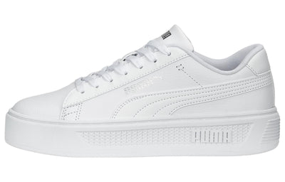 プーマ Puma Women's Smash Platform V3 "Puma White/Puma Silver" 390758-01
