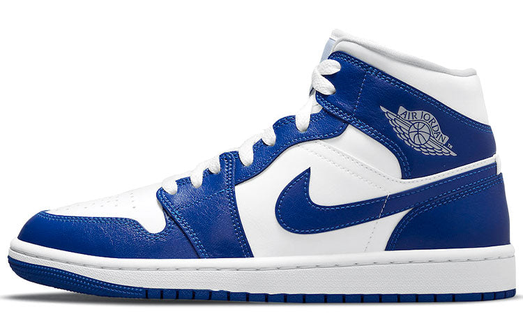 エアジョーダン1 Nike Women's Air Jordan 1 Mid "Kentucky Blue" BQ6472-104