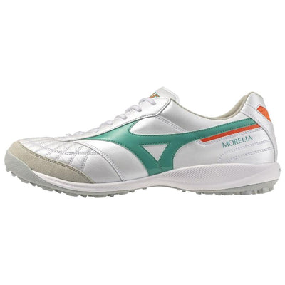 ミズノ Mizuno Morelia Sala Japan TF "Super White Pearl/Green" Q1GB260235