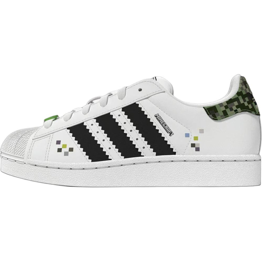 アディダス スーパースター Minecraft × adidas GS Superstar 2 "Creeper" JQ8749