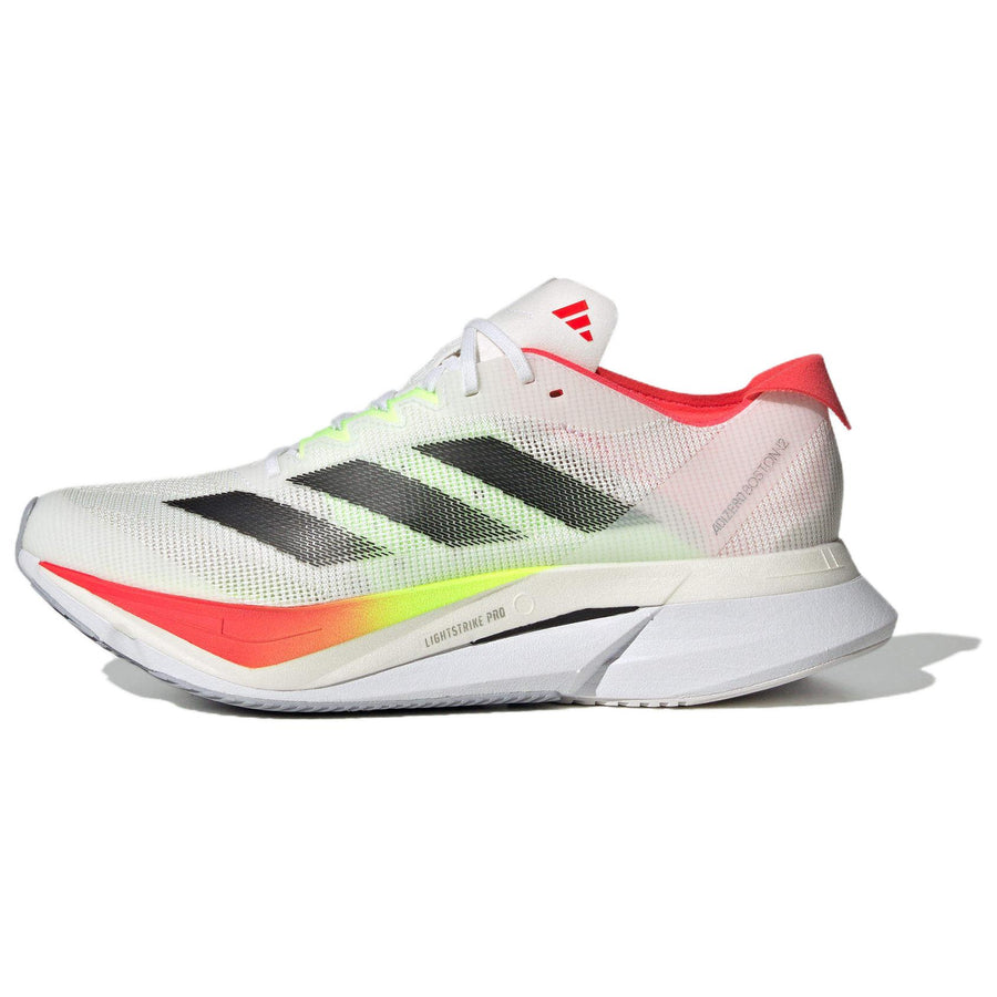 アディダス アディゼロ adidas Women's Adizero Boston 12 "Cloud White/Core Black/Lucid Red" JQ2554