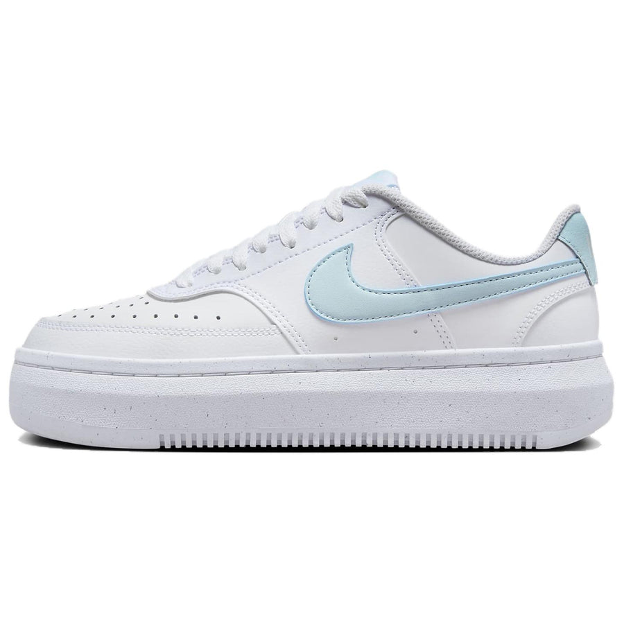 ナイキ コートビジョン Nike Women's Court Vision Low Alta "White/Glacier Blue" DZ5394-101