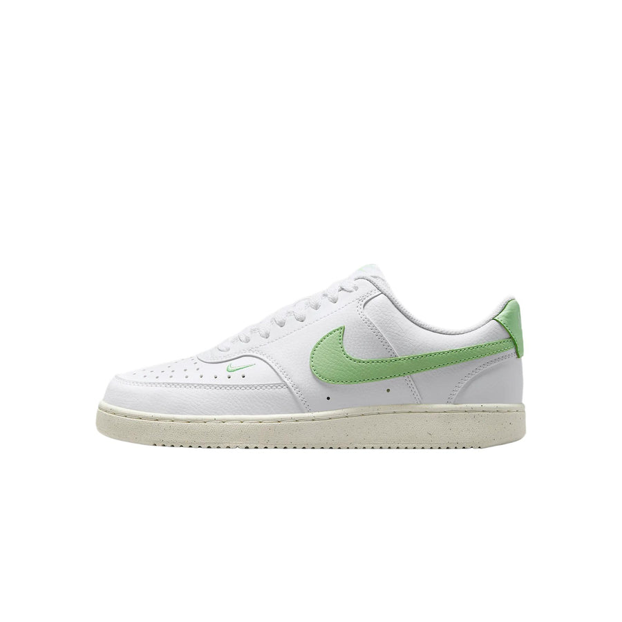 ナイキ コートビジョン Nike Women's Court Vision Low Next Nature "White/Green" FV9952-104