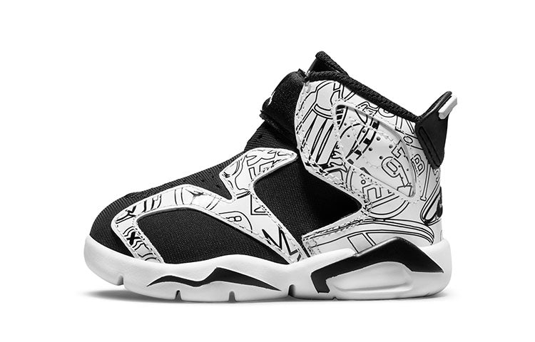 エアジョーダン6 Nike TD Air Jordan 6 Retro LTLFEX SE "Black/White" DC4104-001