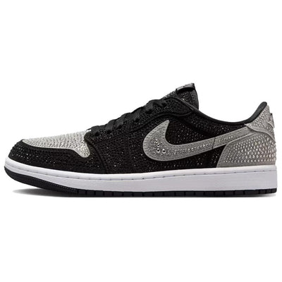 エアジョーダン1 Swarovski × Nike Women's Air Jordan 1 Low OG "Crystal/Shadow" HM9208-001