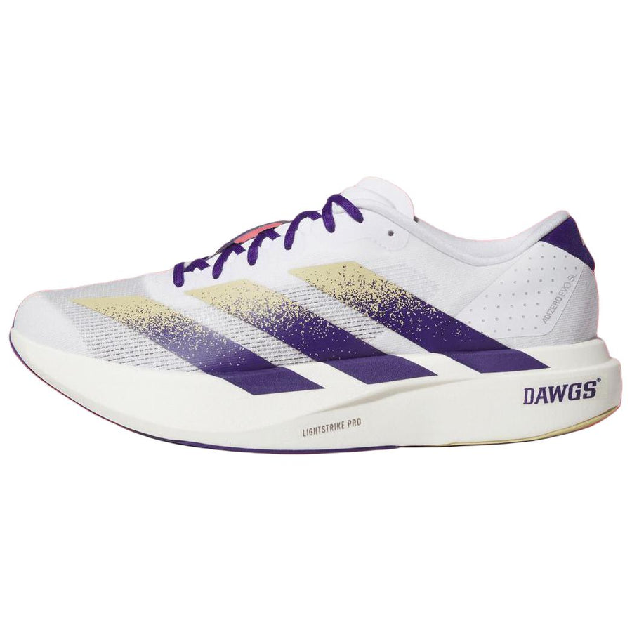 アディダス アディゼロ Washington Huskies × adidas Adizero EVO SL "Cloud White/Team College Purple/Team Sand" JQ4578