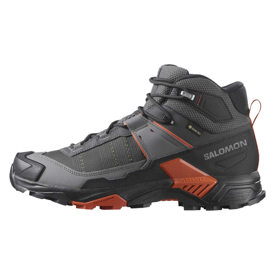 サロモン X ウルトラ Salomon X Ultra 5 Mid GORE-TEX "Asphalt/Castlerock/Burnt Ochre" L47753900
