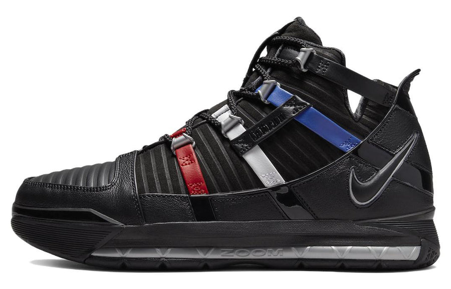 ナイキ レブロン Nike Zoom LeBron 3 "Black and University Red" DO9354-001